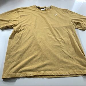 Gymshark Men’s T-Shirt Size X-Large Mustard Yellow